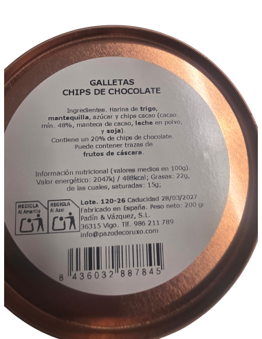 Galletas Cacao Chocolate